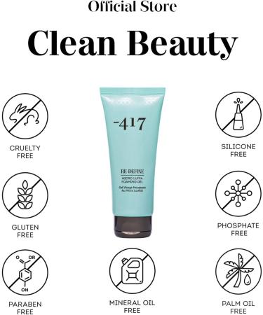 417 Dead Sea Cosmetics Redefine Facial Micro Luffa Foaming Gel - Purifying Cleanser | Daily Face Wash - Buy Online on GoSupps.com