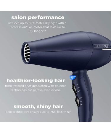 Infiniti Pro By Conair 600C Hair Dryer Includes Innovative Diffuser - Enhances Curls and Waves while Reducing Frizz - Buy Online on GoSupps.com