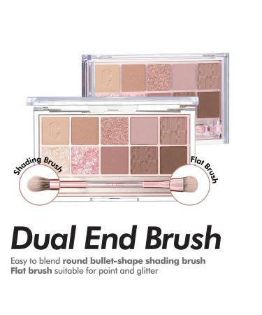 CLIO Pro Eye Shadow Palette - Picnic by the Sunset | Matte, Shimmer, Glitter, Long-Wearing - Buy Online on GoSupps.com