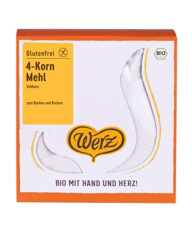 Werz Werz - Gluten Free 4 Grain Flour - 1000g - Pack of 5