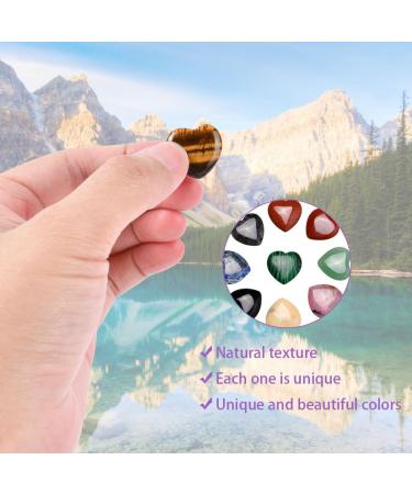 OSDUE 24-Piece Colorful Crystal Stones Set - Healing Gemstones for Children & Lovers Perfect for Meditation Chakra Balancing & Energy Healing - Buy Online on GoSupps.com