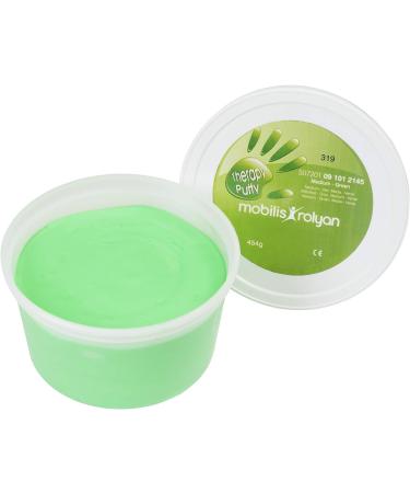 Rolyan Therapy Putty for Hand Exercises - 454g Medium Green - Strength Training & Rehabilitation - Buy Online on GoSupps.com