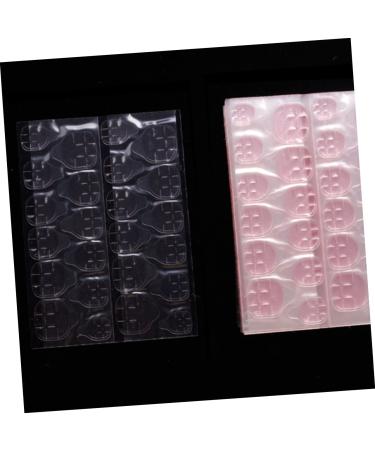 minkissy 15 Sheets Nail Art Double Sided Tape Jelly Adhesive Tabs Nail Glue Transparent Adhesive Fake Nails Nail Sticker Nail Adhesive Tabs Transparency Film Stickers Nail Polish Silica Gel - Buy Online on GoSupps.com