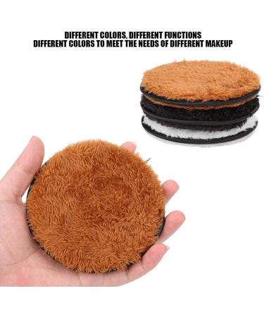 Zerodi 3-Part Makeup Removal Puff | Reusable Microfiber Cotton Pads for Easy Facial Cleaning - Buy Online on GoSupps.com