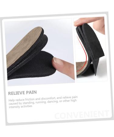 FOMIYES 4 Pairs Inner Heightening Heel Cushions - Unisex Orthopedic Insoles for Men & Women Sports Shoes - Rubber Shoe Lifts for Comfort & Support - Buy Online on GoSupps.com
