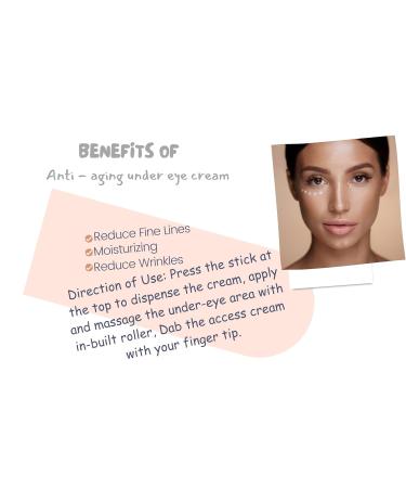 Buy Anti-Aging Under Eye Cream with Jojoba Oil & Vitamin E - 15 ML | Rejuvenate & Brighten Dark Circles - Buy Online on GoSupps.com