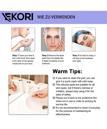 Decollete Anti-Wrinkle Pads | Reusable Medical Silicone Patches for Chest Eye & Forehead Wrinkles - Shop Now! - Buy Online on GoSupps.com