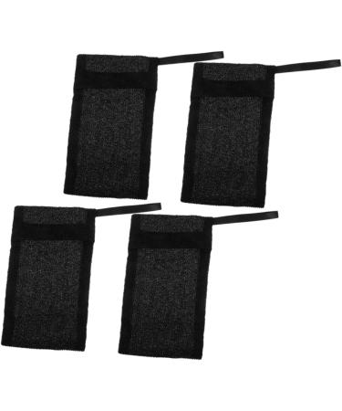 Baluue 8 Pcs Soap Foaming Mesh Bag Soap Bags for Soap Bars Soap Scrubber Pouch Foam Soap Nylon Fiber Black - Buy Online on GoSupps.com