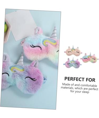 Buy Beavorty 3pcs Unicorn Eye Patch Set - Cute Portable Travel Eye Masks for Kids - Cotton Sleep Masks & Blindfolds | Ideal for Airplane & Sleepovers - Buy Online on GoSupps.com