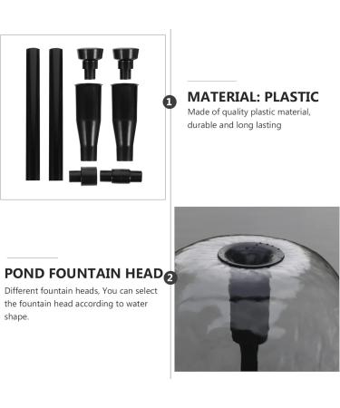 DOITOOL 8 Pcs Toy Submersible Water Pump Fish Pond Fountain Attachment Pump Head Kits Fountain Nozzle Heads Water Fountain Head Fountain Spray Heads Water Fountain Nozzle Suite 8pcs - Buy Online on GoSupps.com
