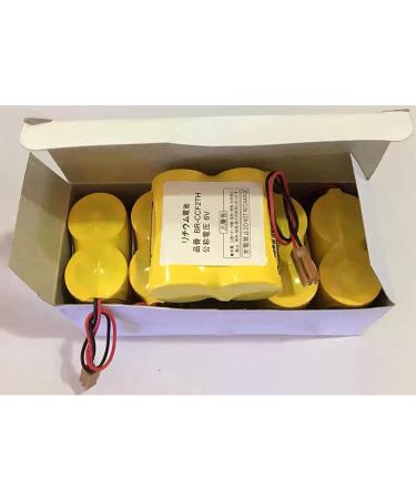 WELLVEUS 8 Pack BR-CCF2TH 6V 5000mAh Battery - Compatible with Fanuc A98L-0001-0902/A98L-0031-0006 PLC - International Shipping Available - Buy Online on GoSupps.com