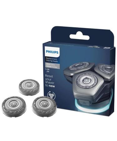 Philips Shaver Series 9000 SkinIQ Replacement Shaving Head for Shaver Trimmers Beard and Hair - fits S9000 and Prestige s9000 models SH91/50