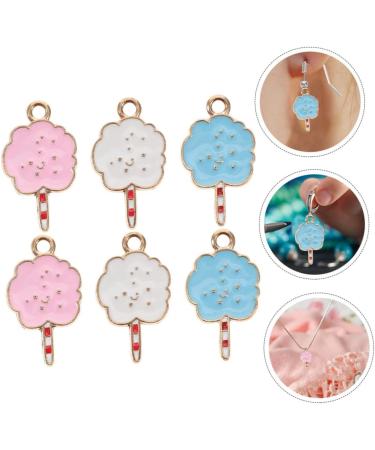 TEHAUX 18 Pcs Pendant Pendant Alloy Marshmallow Charm mediumx5pcs Assorted Colorx5pcs - Buy Online on GoSupps.com