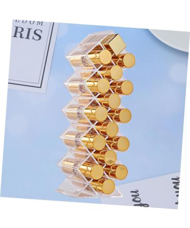  WOONEKY WOONEKY Acrylic Lipstick Display Stand with 16 Fish-Shaped Compartments for Desktop - Buy Online on GoSupps.com