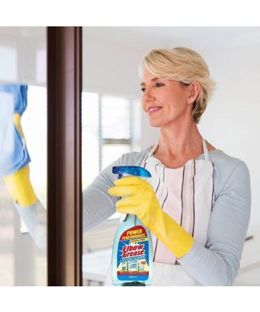 Pack of 2 Elbow Grease Glass Cleaner with Vinegar for Windows and Mirrors - 500 ml - Power Performance Streak Free Window Cleaning Equipment - Buy Online on GoSupps.com
