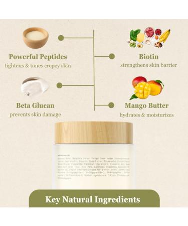 NutraVive Body Protect Cream - Anti-Aging Moisturizer for Crepey Skin 8.1 Oz | Tighten Tone & Nourish Full Body | Boost Collagen & Protect Skin Layers - Buy Online on GoSupps.com