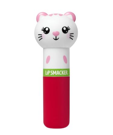 Lip Smacker - Lippy Pals Collection - Kitten lip balm for children - Watermelon taste - sweet gift for your friends - Single Lipbalm Water Meow -Lon 2022 version