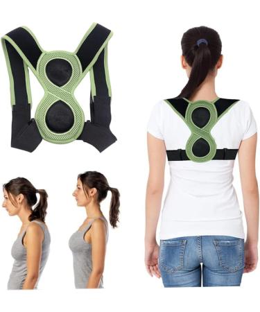 Posture Corrector Back Support Adjustable Lightweight Posture Corrector Helps Relieve Back Strain Slouching and Text Neck Moisture Wicking Fibers - Buy Online on GoSupps.com