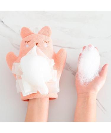 Kid Shower Brush - Girls Soft Body Wash Sponge - Gentle Body Wash Sponge Kid Body Wash Sponge Children's Bath Towel Sponge Gentle Children's Body Wash Sponge Pink - Buy Online on GoSupps.com