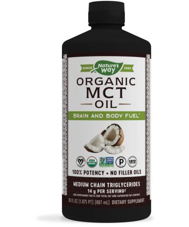 Nature's Way Organic MCT Oil 30 fl oz (887 ml)