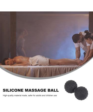 Healvian Peanut Massage Ball - Hand & Foot Massager Roller | Body Massager Device 12x6.3cm - Perfect for Yoga & Relaxation - Buy Online on GoSupps.com