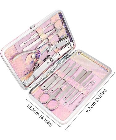 Nail Clippers Set Built in Nail File Beauty Manicure Ladies Nail Clippers Set Personal Care Family Use 16 Pieces - Buy Online on GoSupps.com
