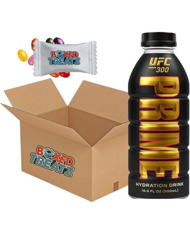 Prime Hydration UFC 300 Edition Limited Edition 1 X 500ml USA Import Pack Bundle Boxed Treatz (1) Prime Hydration UFC 300 - 1x