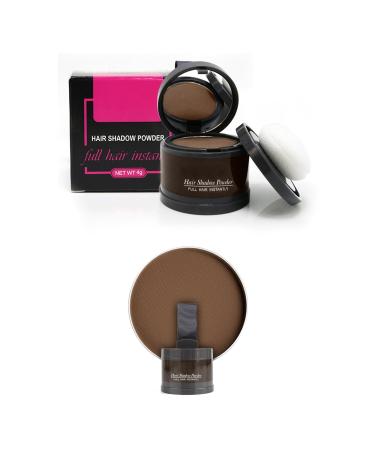 Hairline Powder - Instant Root Cover Up & Volumizer for Thinning Hair | Windproof & Sweatproof | 4g Medium Brown - Buy Online on GoSupps.com