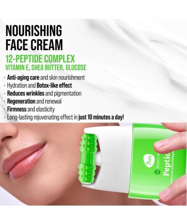  7Days 7Days Moisturizing Face Cream with Peptides - Skincare Korean - Firming Cream for Face and Neck - Roller Anti Swelling for Skin 80 ml - Buy Online on GoSupps.com
