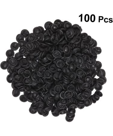 NOLITOY 100pcs Fingertip Gloves | Thumb Support Gel Caps & Mallet Covers - Black | Enhanced Comfort & Protection - Buy Online on GoSupps.com