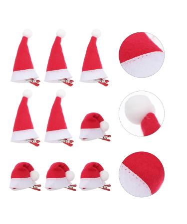 Frcolor Christmas Hair Clips for Kids - 10-Piece Santa Barrettes with Crocodile Clamp for Toddlers - Buy Online on GoSupps.com