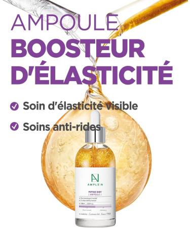 Coreana AMPLE:N Peptide Shot Ampoule 3.38 fl. oz. (100 ml) - Ultimate Anti-Aging & Anti-Wrinkle Facial Firming Serum Tri-Pep - Buy Online on GoSupps.com