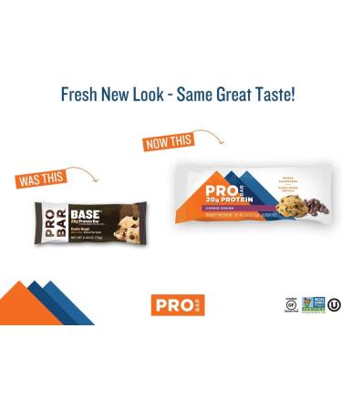 ProBar Cookie Dough Protein Bars - 12 Pack (Discontinued) - 2.47 oz Each - Buy Online on GoSupps.com