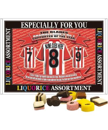 Sheffield U Personalised Football Shirt Gift Boxed Sweets - Buy Online on GoSupps.com