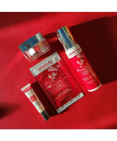 Hada Labo Tokyo Red Oval V-Lift Anti-Wrinkle Day and Night Cream 50 ml - Moisturizing Face Cream - Anti-Wrinkle Cream - Day and Night Face Cream - Buy Online on GoSupps.com