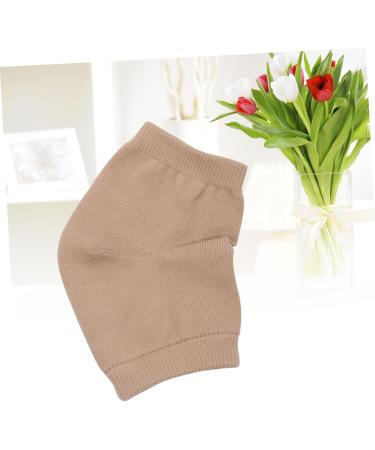 BIUDECO Heel Protectors Heel Moisturizing Cracked Heel Repair Gel Heel Guard Heel Cover Heel Moisturizer Cracked Heel Socks Open Toe Socks Dry Heel Socks Gel Heel Sleeve Half Socks Foot - Buy Online on GoSupps.com