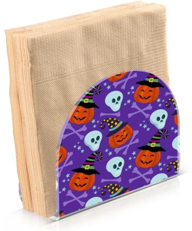 Nander Halloween Pattern Napkin Holder for Tables Napkin Holders for Kitchen Table Napkin Holders Cocktail Napkin Holder Paper Napkins Holder - Buy Online on GoSupps.com