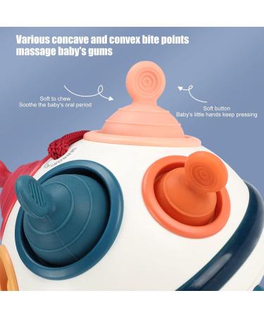 Joberio Silicone Pacifier & Teething Toys for Babies 3 Months+ | Soothing Sleeping Drops & Child Safety - Buy Online on GoSupps.com