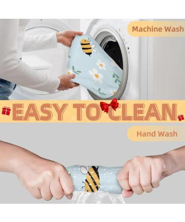 Bees Painting Beard Bib Apron - Non-Stick Waterproof Hair Catcher for Men | Ideal Grooming Cloth & Perfect Gifts for Men - Buy Online on GoSupps.com