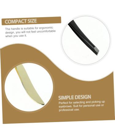 Mikinona 1 Eyebrow Clips Eyebrow Clip Tweezers Hair Remover Tool Facial Hair Tweezers Make up Kit Mini Slant Tweezer Eyebrow Plucking Kit Women Eyebrow Curler Eyebrow Makeup Tool - Buy Online on GoSupps.com