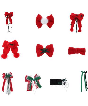 Harajuku New Year Bowknot Hair Clip Travel Makeup Headwear For Woman Girls Taking Photo Shopping Camping Anti Slip Festival Hair Barrettes For Daily Life Large Lovely Hair Barrettes For Woman Small No - Buy Online on GoSupps.com