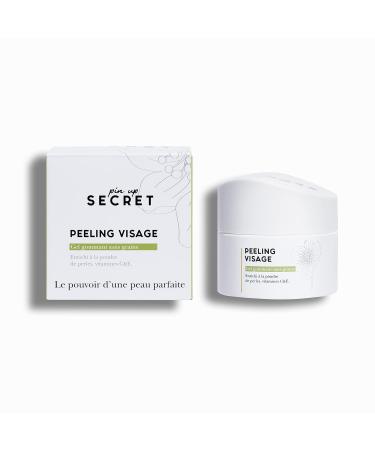 Pin Up Secret Grain Free Facial Scrub Gel - Peeling & Moisture Care for Sensitive Skin - Exfoliate Dead Skin Cells - 50ml - Buy Online on GoSupps.com