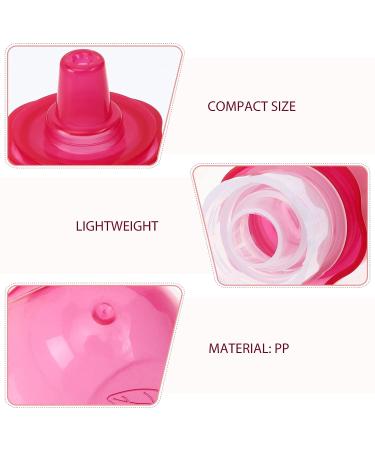 4Pcs Reusable Colorful Plastic Water Bottle Caps - Spill Proof Covers for Kids and Toddlers - Buy Online on GoSupps.com