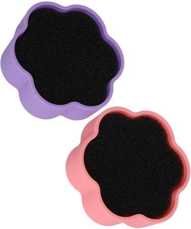 Makeup Brush Cleaning Mat with Color Removal Sponge Wet & Dry Silicone Cleaner Pad for Thorough Residue Removal Organize Brushes Compact & Portable - Buy Online on GoSupps.com