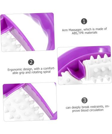 Gleavi Thigh Massage Roller - Portable ABS Massage Device for Soothing Leg Relief | International Shipping - Buy Online on GoSupps.com