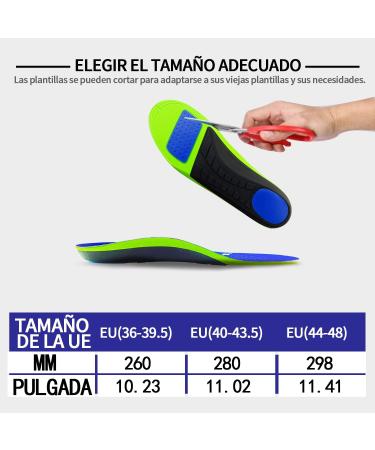 Buy DACAT Sport Insole for Heel Spurs & Plantar Fasciitis - Orthopedic Insoles for Men & Women (EU 45-46 Blue) - International Shipping Available - Buy Online on GoSupps.com