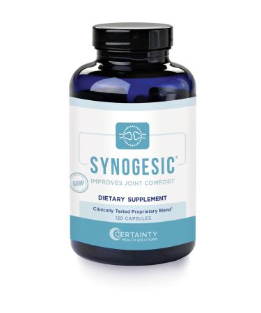 Synogesic | Powerful Blend of Tumeric Extract Ginger Root Vitamin D Boswellia Rutin Vitamin C for Joint Support - 30 Day Supply