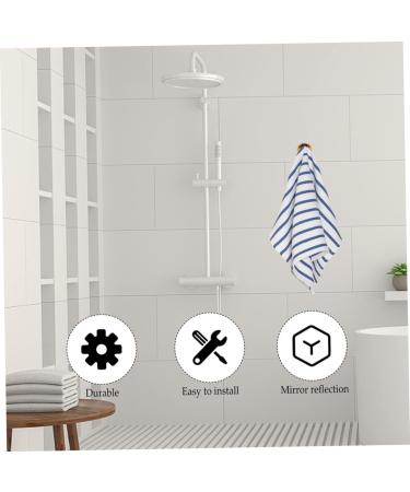 jojofuny 12 Pcs Hook Heavy Duty Hangers Adhesive Wall Mount Clothes Rack Scarf Hangers Robe Metal Coat Rack 2.9X1.8CMx3pcs Goldenx3pcs - Buy Online on GoSupps.com