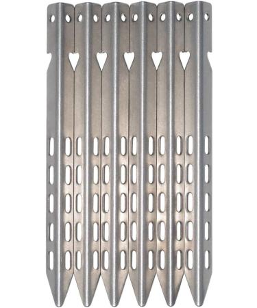 Hikemax Ultralight Titanium Tent Stakes 6 Pack - V-Shaped Tent Pegs for Camping - Buy Online on GoSupps.com
