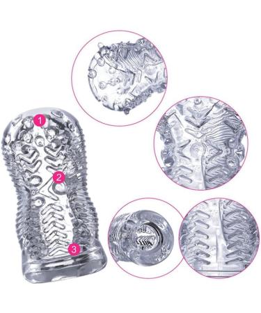 Silica Gel Transparent Soft Pocket Pussies for Role-Playing Games - Buy Online on GoSupps.com